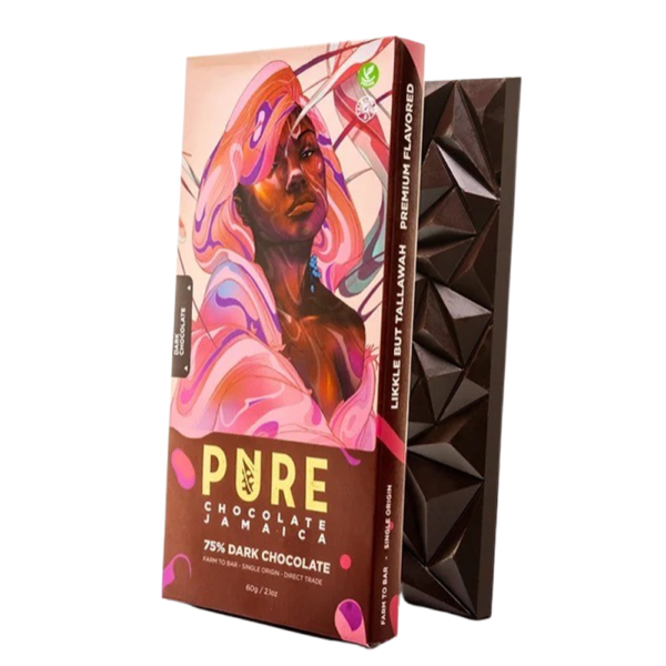 PURE 75% Dark Chocolate­ - 60g