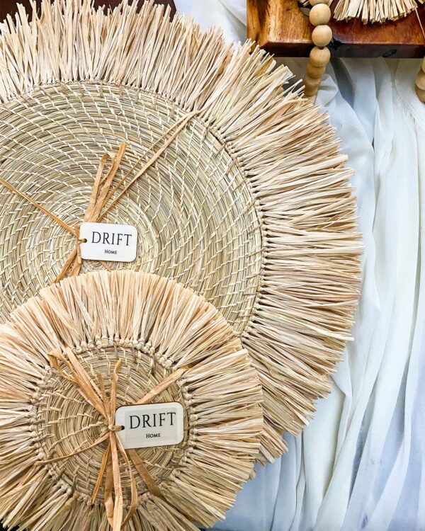 Drift Home Raffia Placemats x4 - Image 2