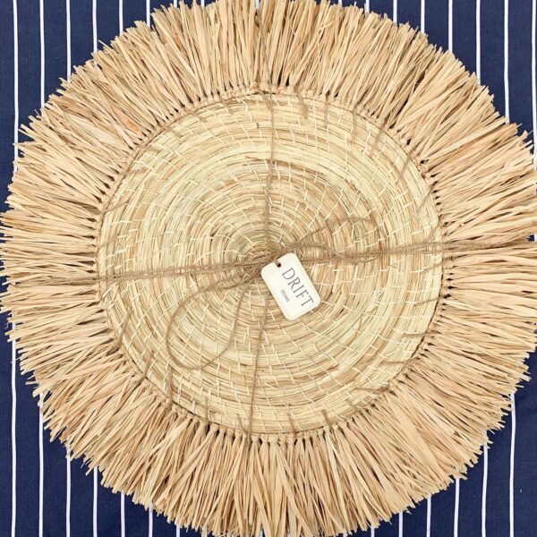 Drift Home Raffia Placemats x4