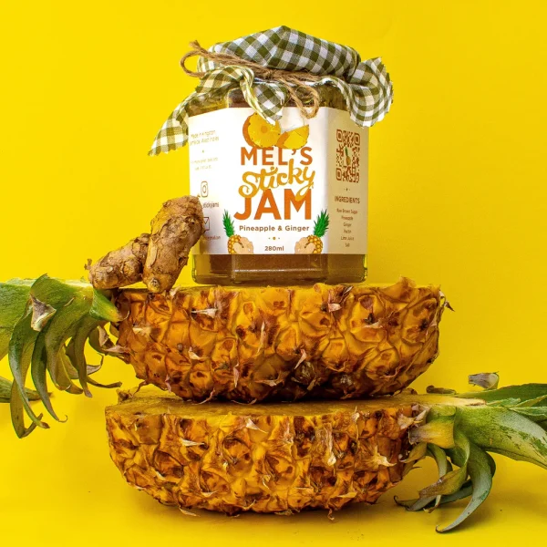 Mel's Pineapple and Ginger Jam - 280ml